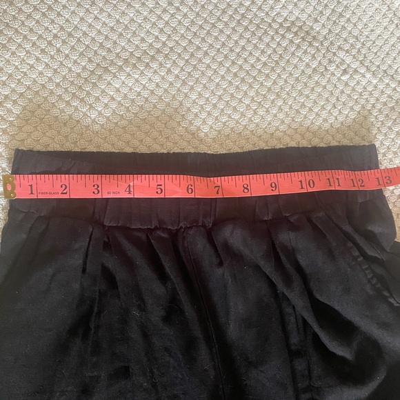 Linen Wide Leg Pull-On Pant - Picture 5 of 7